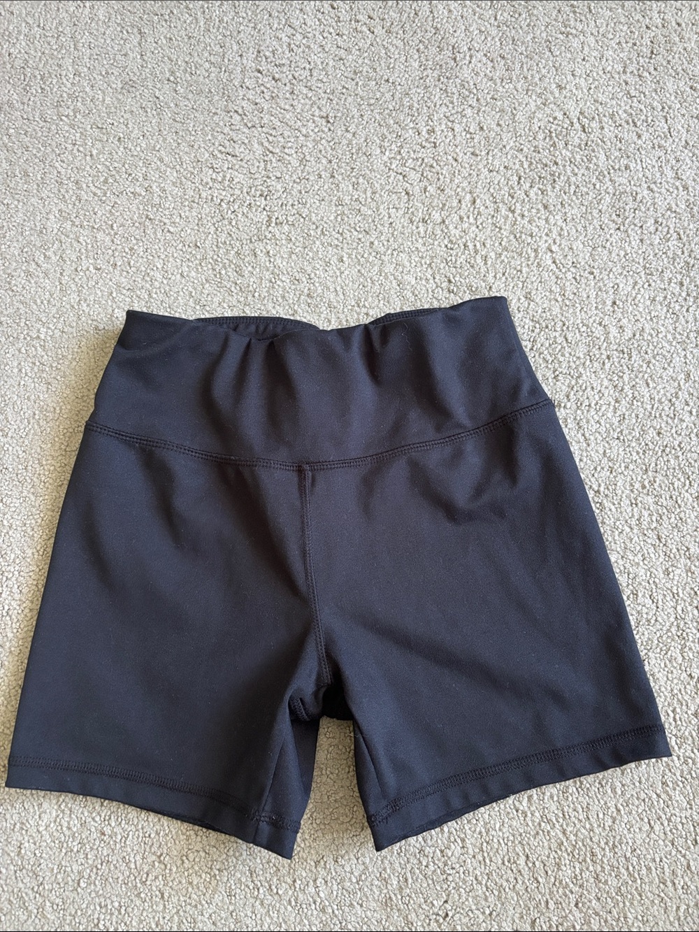Women’s Jockey Black High-Waist Bike Shorts